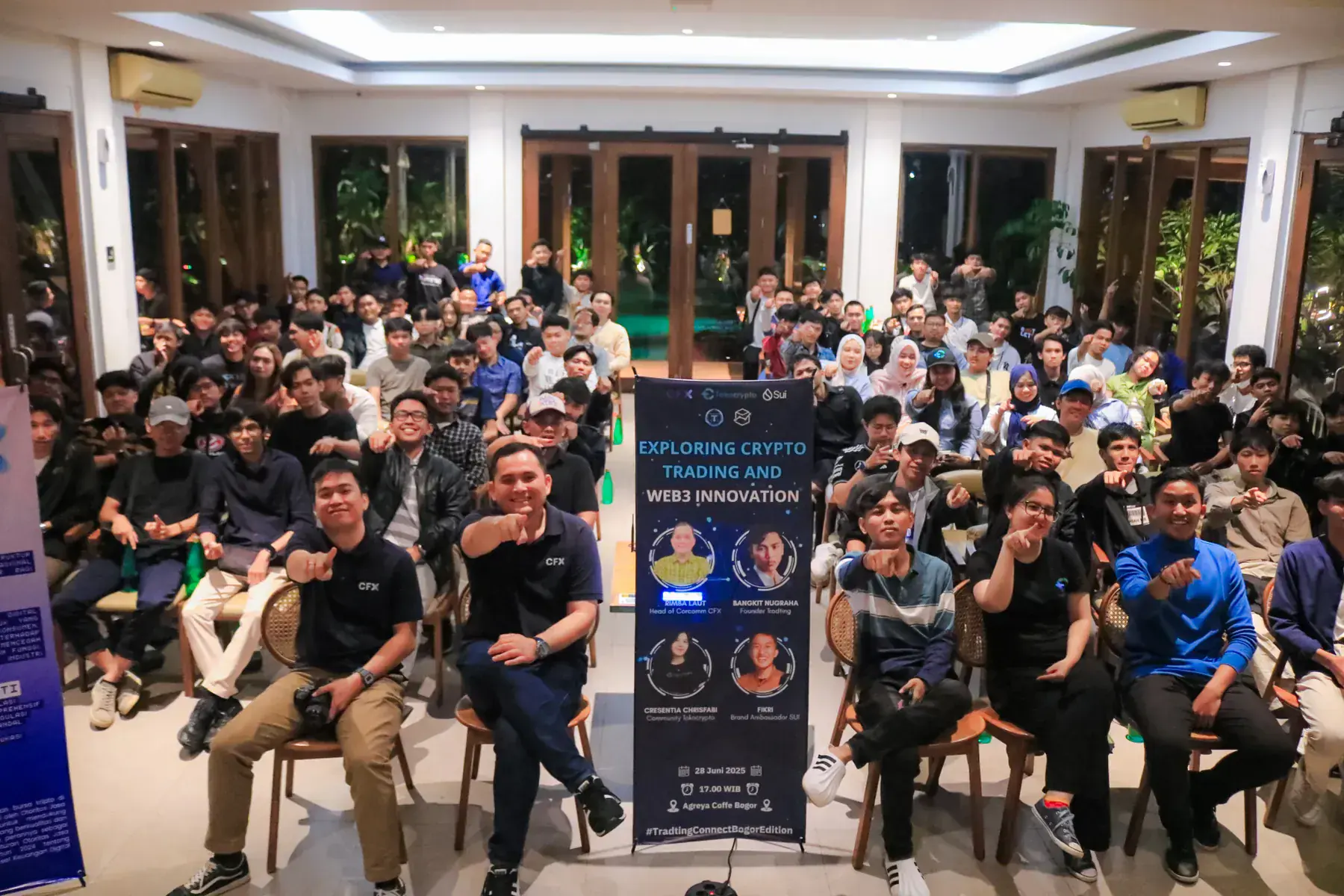 Momentum komunitas Web3 - dokumentasi Jawa Barat Blockchain Week