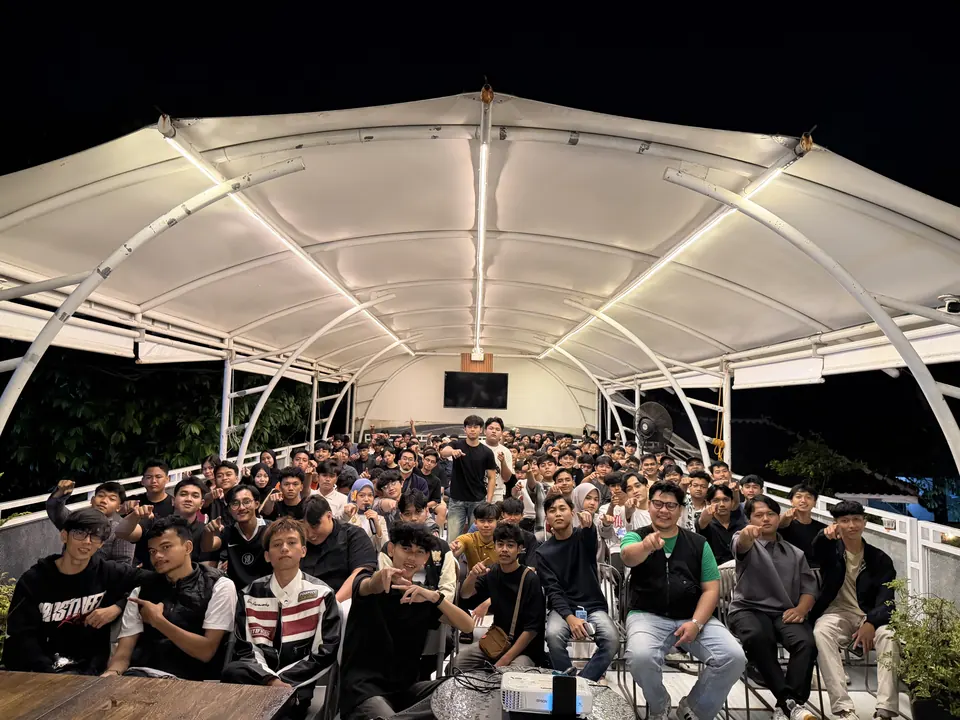 Momen persiapan tim acara - dokumentasi Jawa Barat Blockchain Week