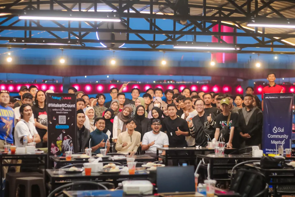 Momen persiapan tim acara - dokumentasi Jawa Barat Blockchain Week