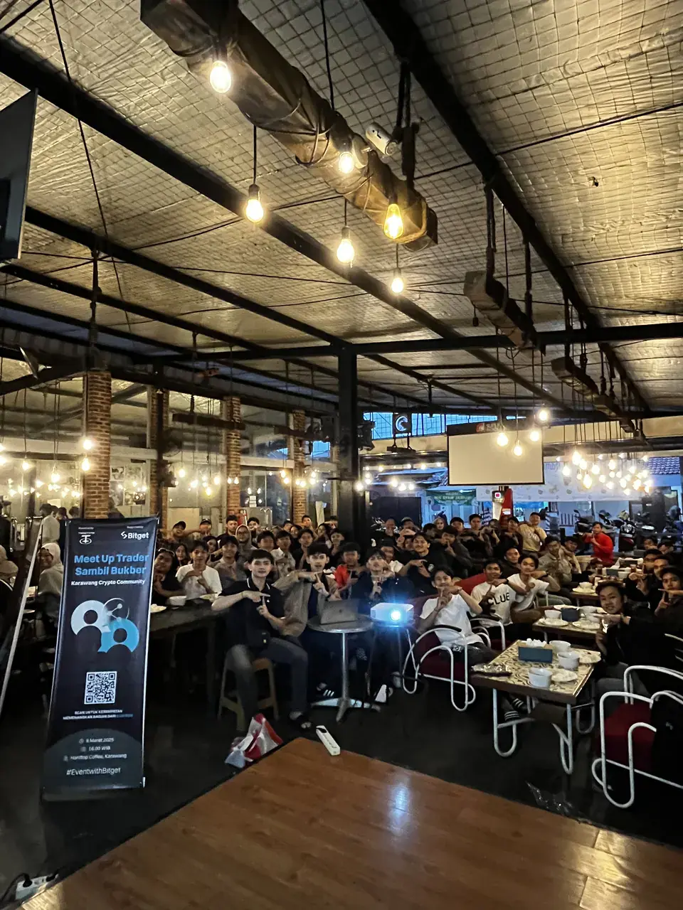 Trading x BGB - dokumentasi Jawa Barat Blockchain Week