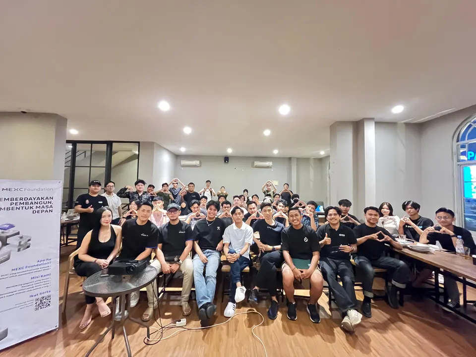 Trading x Mexc - dokumentasi Jawa Barat Blockchain Week